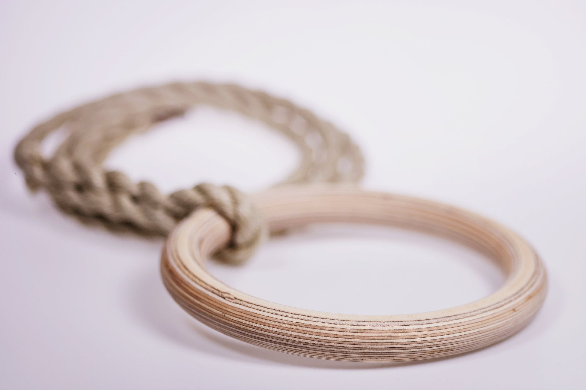 Gymnastic Rings for Adult / Wooden Rings / Gymnastic Pull-Up Equipment / Athletic Rings / Trapeze ring