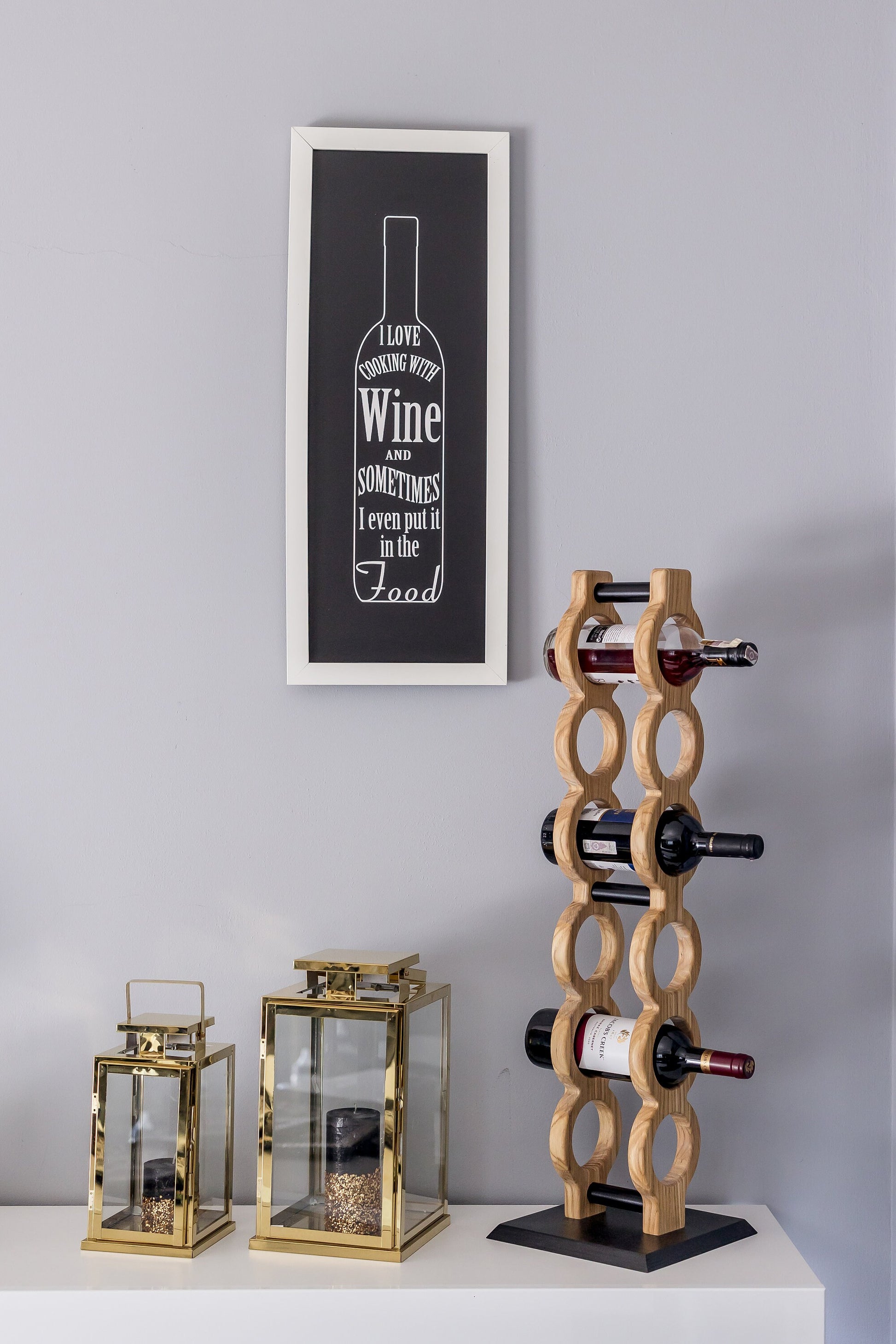 Wooden Wine Rack | Handmade Rack | Home decor | Exclusive Gift | Decoration | Oak